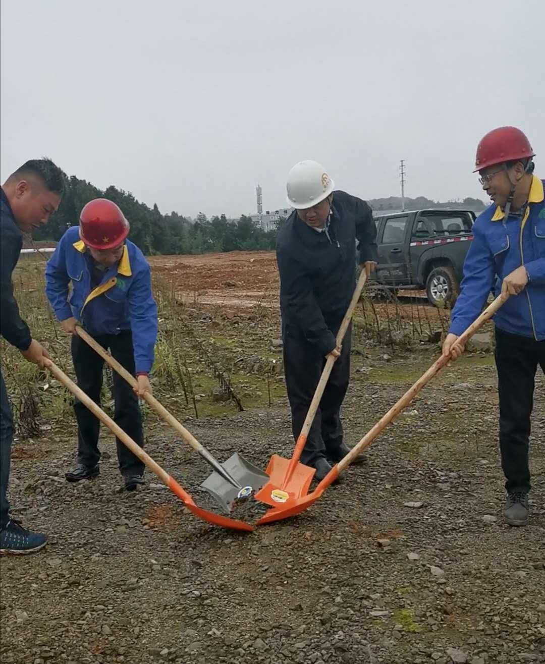 能礦錳業加氣混凝土制品項目正式開工建設