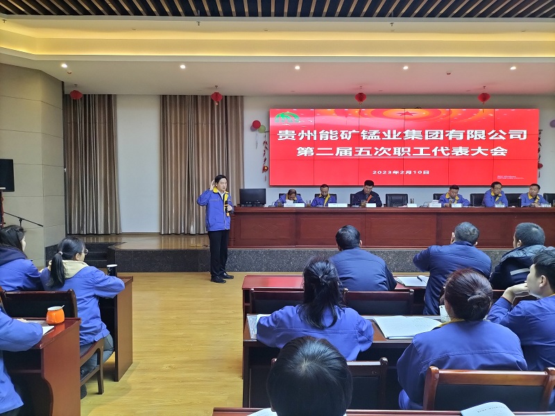 奮進(jìn)正當(dāng)時(shí) 聚力向前行 ——能礦錳業(yè)召開第二屆第五次職工代表大會(huì)